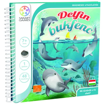 SmartGames Delfin Bukfenc mágneses logikai játék