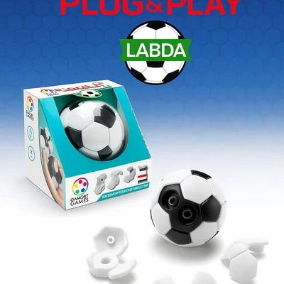 SmartGames Plug &amp; Play Labda – logikai focis játék, kirakható 3D labdával és csomagolással