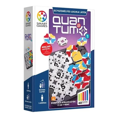 Quantum - 2 in 1 Puzzle - SmartGames csomagolása