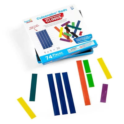 Cuisenaire® Rods Demonstration Clings