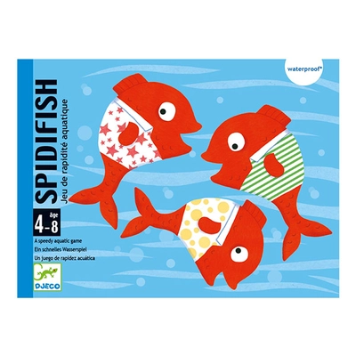 DJECO Spidifish kártyajáték