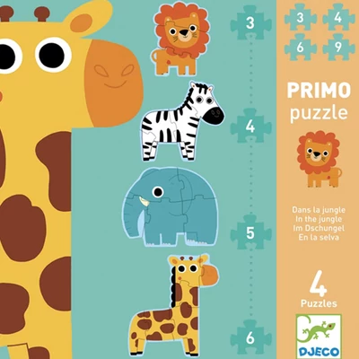 DJECO Óriás puzzle - Szavanna