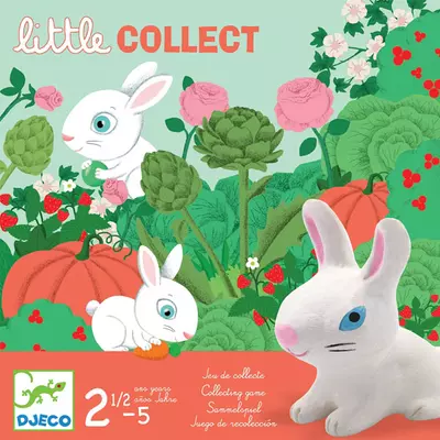 DJECO Little collect - Nyuszi ül a fűben társasjáték kicsiknek