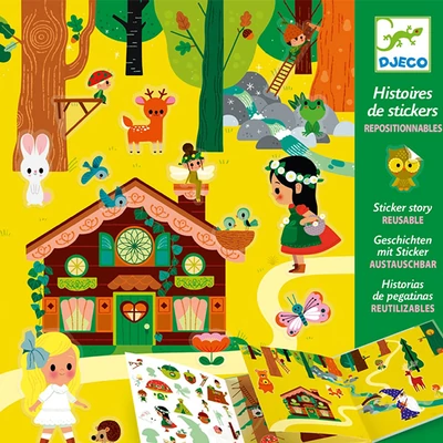 DJECO Matricás meseszövés - Varázserdő
