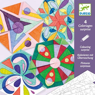 DJECO Színező - Origami mandala II.