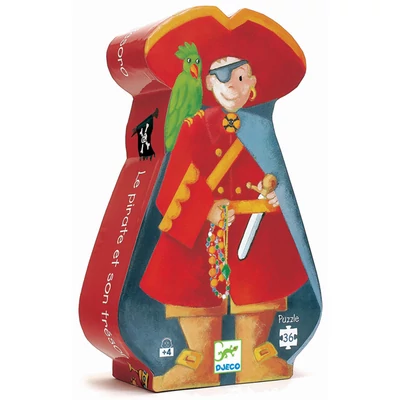 Djeco Puzzle (36 db) Fiúknak - Kalózok kincse