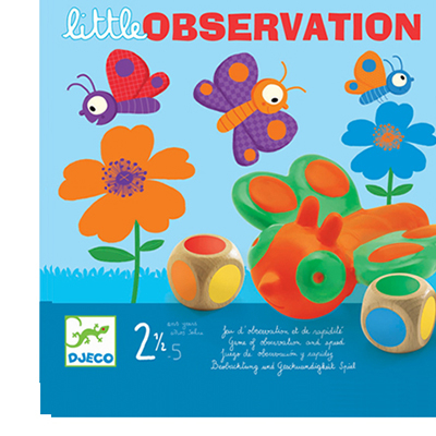 DJECO Little Observation - Lepkefogó  társasjáték