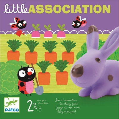 DJECO Little association társasjáték 2 éves kortól