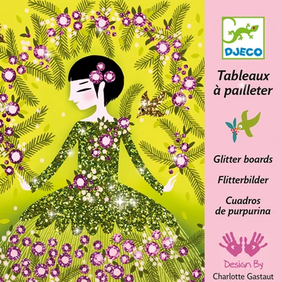 Djeco Csillámképek - Ruhaköltemények