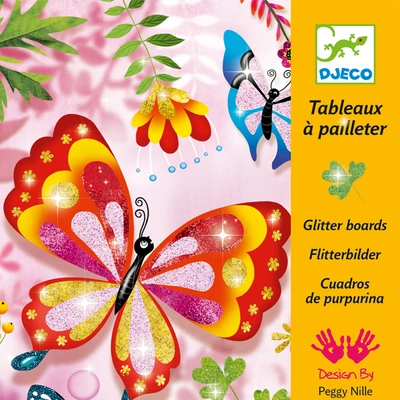 Djeco Csillámképek - Pillangók