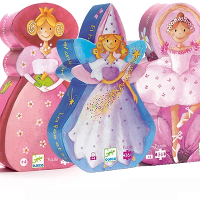 Djeco Puzzle (36 db) Lányoknak