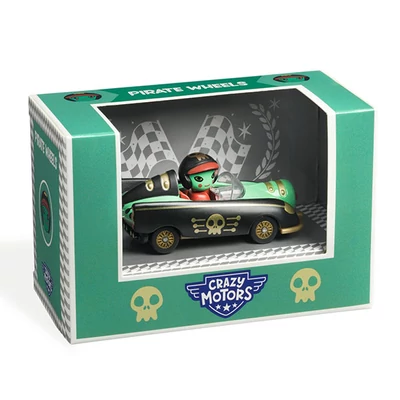 Djeco játékautó - Crazy Motors Pirate Wheels