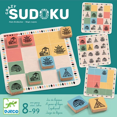 Logikai játék - Crazy sudoku - Djeco