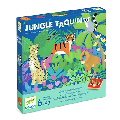 Logikai társasjáték - Jungle Taquin - Djeco