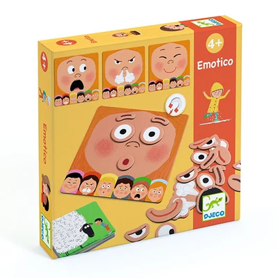 Érzelmek kifejezése, kirakós játék - Djeco