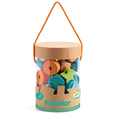 Fűzős játék bölcsiseknek - Filacolor - Djeco