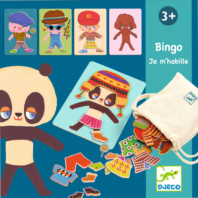 Öltöztető játék - Djeco Dress up bingo