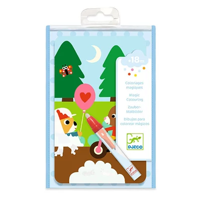 Újra használható színező - Játszótér, Djeco