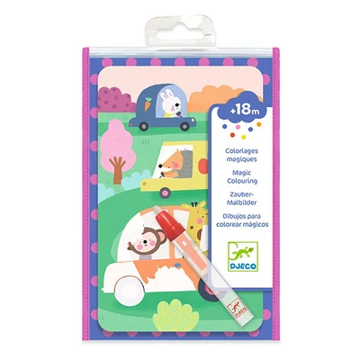 Újra használható színező - Utazás, Djeco