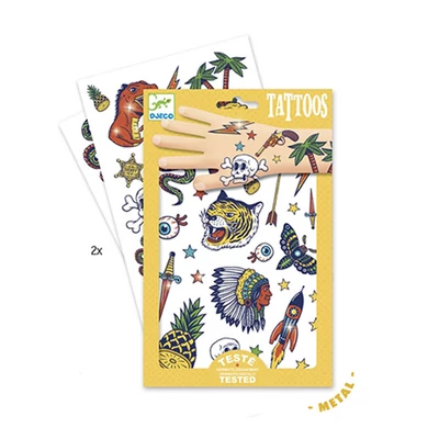 Tetoválás fiúknak, Djeco, Bum Bum, DJ09577
