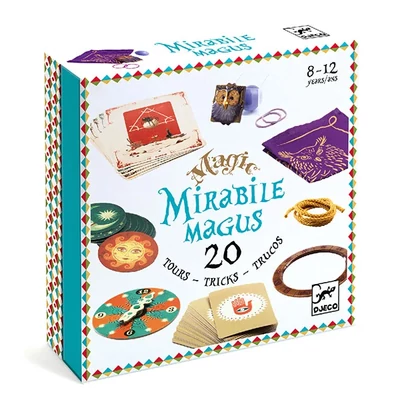 Bűvészkészlet - Magus Mirable (20 trükk) - Djeco