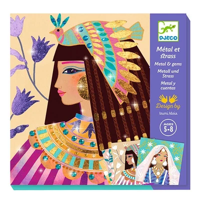 Djeco - Fémfólia képek - Precious jewels