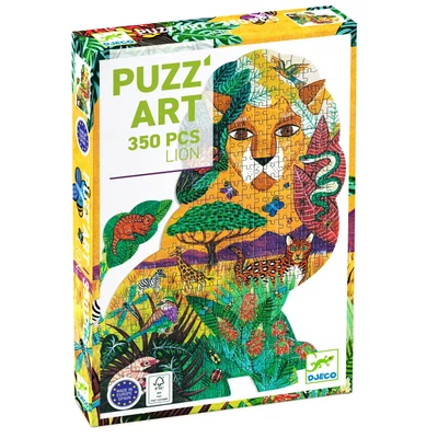 Djeco Művész puzzle - Lion (350 db)