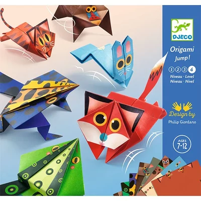 Djeco Origami - Ugró állatok