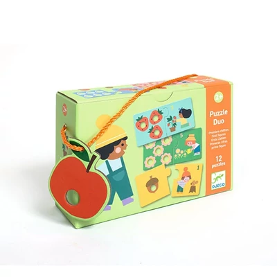 Párosító puzzle - Számok - Djeco