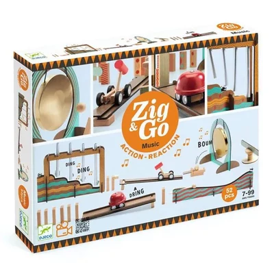 Djeco Zig &amp; GO Music - STEM építőjáték