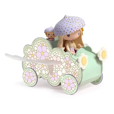 Lizi és Cuki csodás autóban - Djeco Tinyly