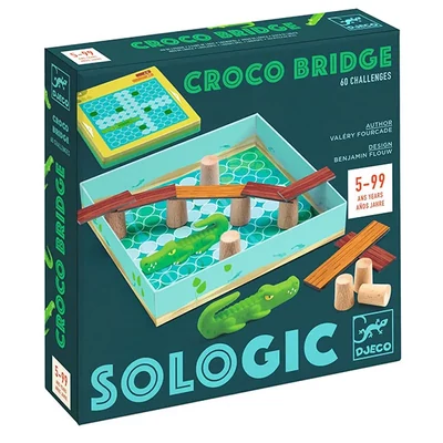 Logikai játék - Croco Bridge - Djeco