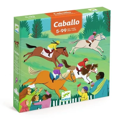 Lóverseny társasjáték - Djeco Caballo