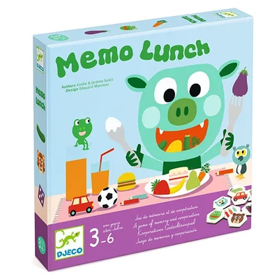 Memóriajáték óvodásoknak - Memo lunch - Djeco