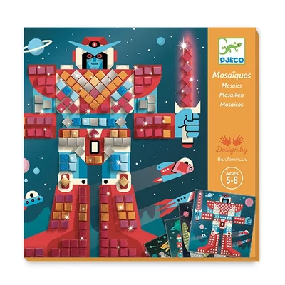 Mozaikkép készítés - Space battle - Djeco