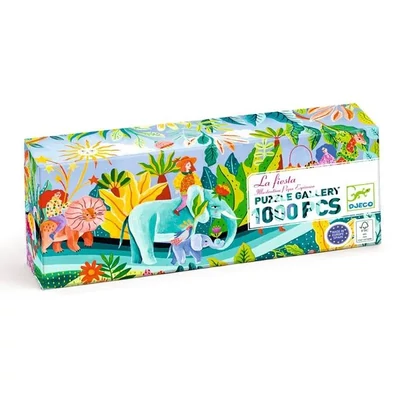 Művész puzzle (1000 db-os) - La fiesta - Djeco