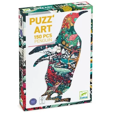 Művész puzzle (150 db-os) - Pingvin - Djeco