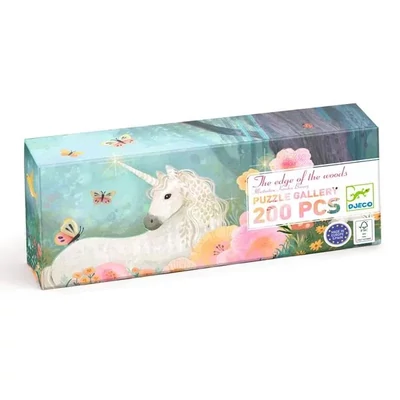 Művész puzzle (200 db-os) - The ege of the woods - Djeco - DJ07684