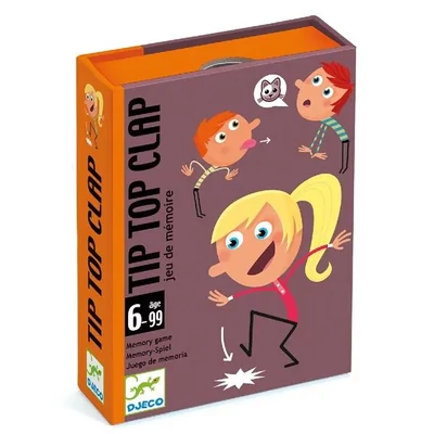 Pantomin kártyajáték - Tip Top Clap - Djeco