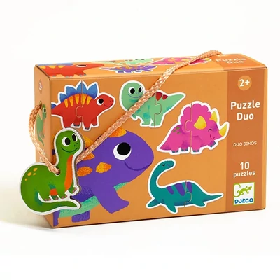 Párosító puzzle - dino - Djeco