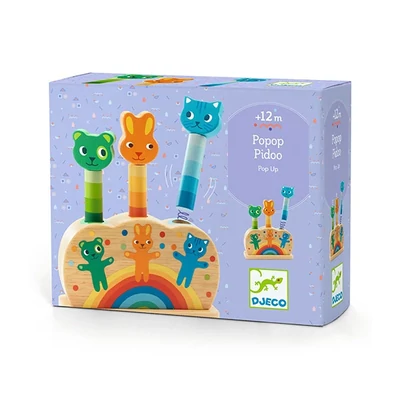 Ugráló állatok - Djeco Pipop pidoo