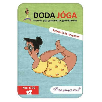 Doda jóga - Relaxáció és nyugalom jóga gyermekeknek, foglalkoztató kártyák