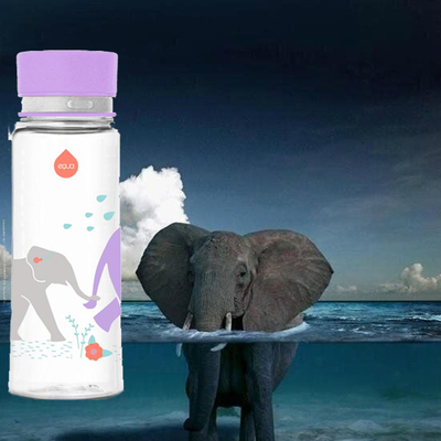 EQUA BPA mentes kulacs - Elefánt