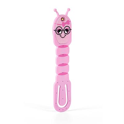 Könyvjelző olvasólámpa - Kukacos - Flexilight Bookworm Pink
