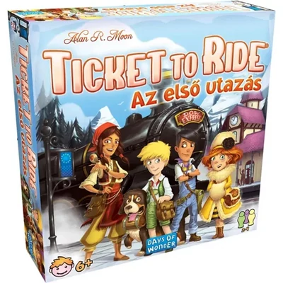 Ticket to Ride Első Utazás társasjáték