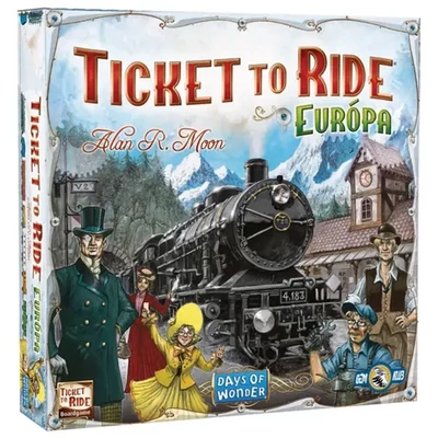 Ticket to Ride Európa társasjáték