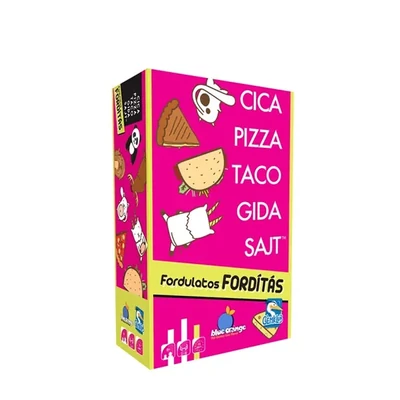 Cica, pizza - fordulatos fordítás kártyajáték