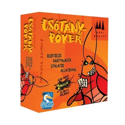 Csótánypóker társasjáték
