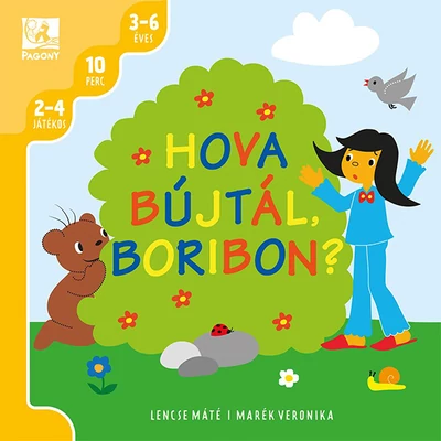 Hová bújtál, Boribon? társasjáték ovisoknak