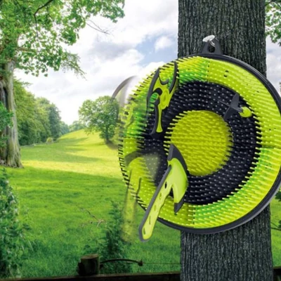Célbadobó játék - Sunflex (vagány neon zöld - fekete színben)